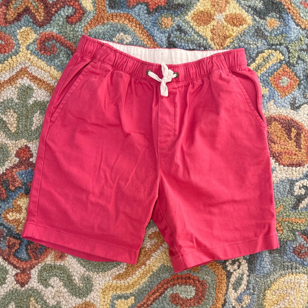 Boys Red Crew Cut Swim Trunks/Shorts